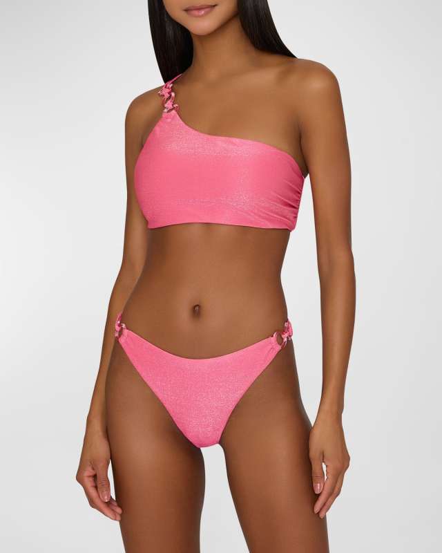 O-Ring Sparkle Bikini Bottoms